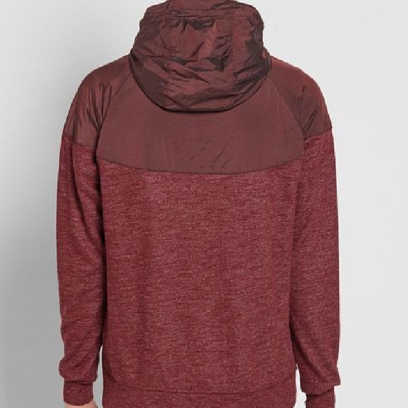 MEN'S SPORTSWEAR WINDRUNNER HOODIE DARKTEAM RED XL - Picture 5 of 6